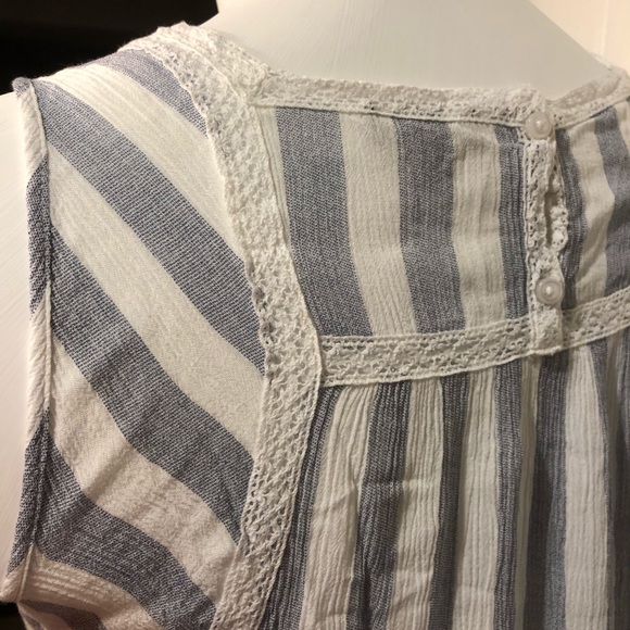 Lane Bryant- baby doll tank with lace sz 16 - Picture 6 of 8